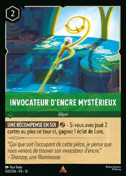 Invocateur d'encre mystérieux