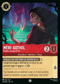 Mère Gothel - Fourbe conspiratrice