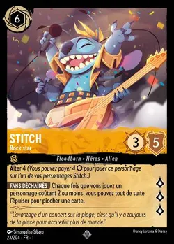 Stitch - Rock star