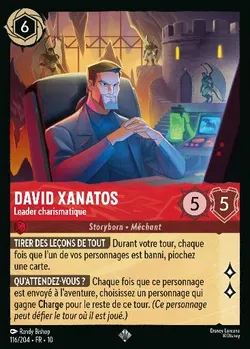 David Xanatos - Leader charismatique