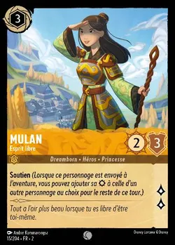Mulan - Esprit libre