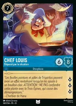 Chef Louis - Dépassé par la situation