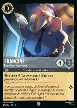 Francine - Examinant les preuves