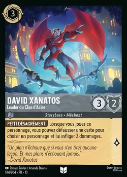 David Xanatos - Leader du Clan d'Acier