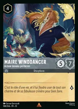 Maire Winddancer - Acteur devenu politicien