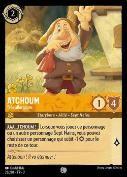 Atchoum - Très allergique