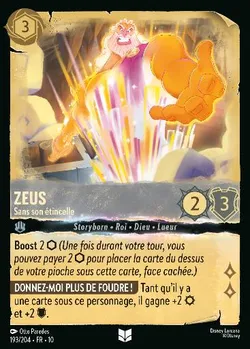 Zeus - Sans son étincelle