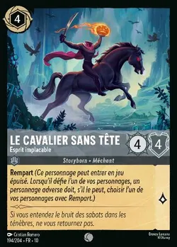 Le Cavalier sans tête - Esprit implacable