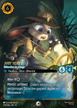 Judy Hopps - Détective en charge