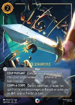 L'épée d'Hercule