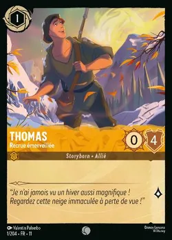 Thomas - Recrue émerveillée