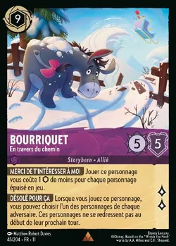 Bourriquet - En travers du chemin
