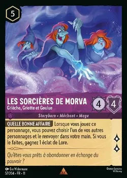 Les sorcières de Morva - Grièche, Griotte et Goulue