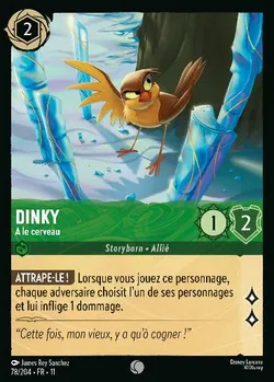 Dinky - A le cerveau