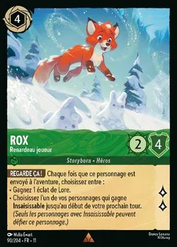 Rox - Renardeau joueur