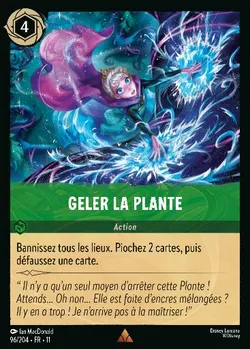 Geler la Plante