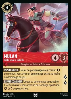 Mulan - Prête pour la bataille