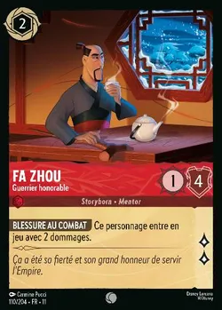 Fa Zhou - Guerrier honorable