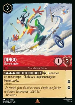 Dingo - Skieur gauche