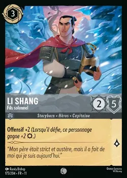 Li Shang - Fils solennel
