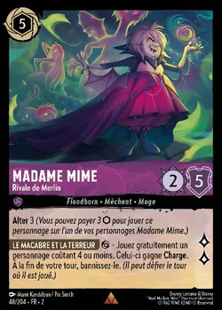 Madame Mime - Rivale de Merlin