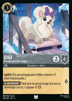 Gigi - Premier prix de la neige