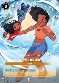 Tempête violente