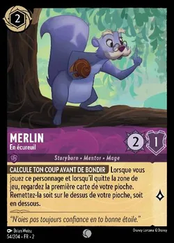 Merlin - En écureuil