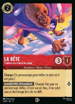 La Bête - Trublion du champ de neige