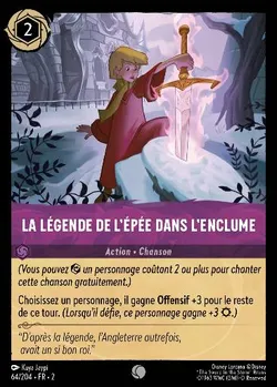La légende de l'épée dans l'enclume