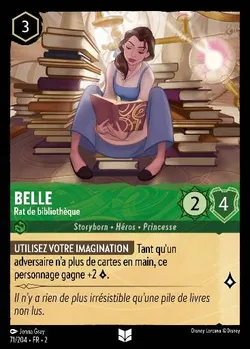 Belle - Rat de bibliothèque