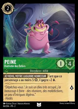 Peine - Diablotin des Enfers
