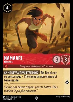 Namaari - Némésis