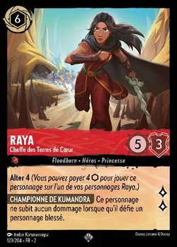 Raya - Cheffe des Terres de Cœur