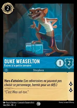 Duke Weaselton - Escroc à la petite semaine