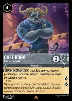 Chef Bogo - Officier respecté