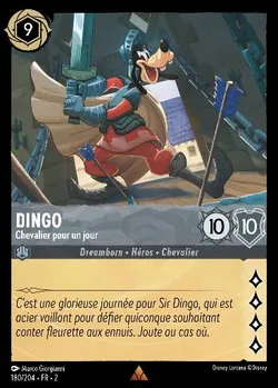 Dingo - Chevalier pour un jour