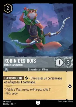 Robin des Bois - Habile combattant