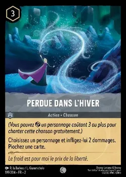 Perdue dans l'hiver