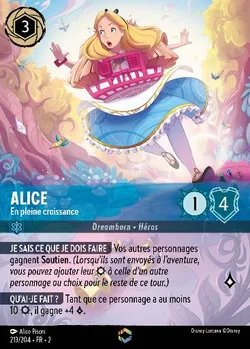 Alice - En pleine croissance