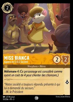Miss Bianca - Agente de S.O.S Société