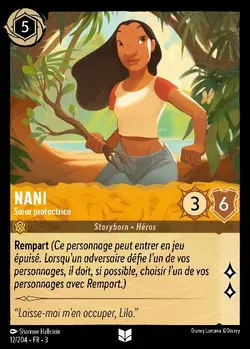 Nani - Sœur protectrice