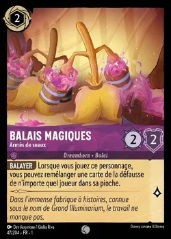 Balais magiques - Armés de seaux