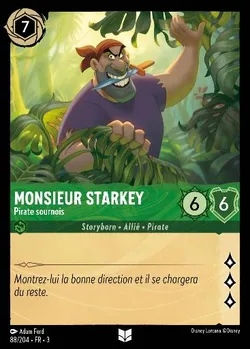 Monsieur Starkey - Pirate sournois
