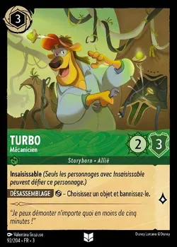 Turbo - Mécanicien