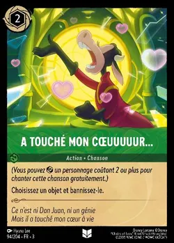 A touché mon cœuuuuur…