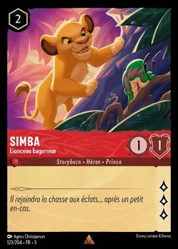 Simba - Lionceau bagarreur