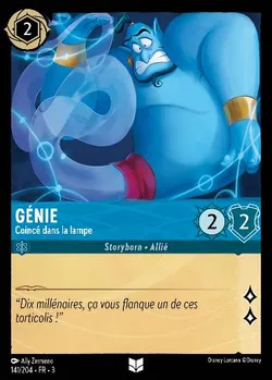 Génie - Coincé dans la lampe