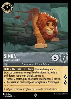 Simba - Prince combattif