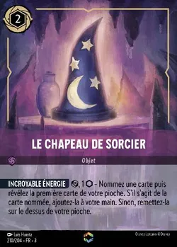 Le chapeau de sorcier